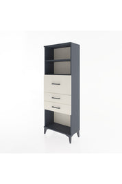 Arges Dolap 2 Raflı 3 Çekmeceli 60x30x163 - S20M058V4A