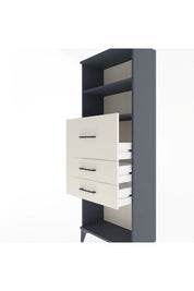 Arges Dolap 2 Raflı 3 Çekmeceli 60x30x163 - S20M058V4A