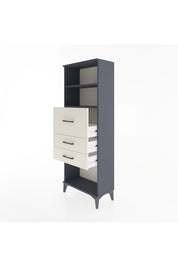 Arges Dolap 2 Raflı 3 Çekmeceli 60x30x163 - S20M058V4A