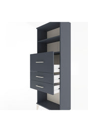 Arges Dolap 2 Raflı 3 Çekmeceli 60x30x163 - S20M058V5A