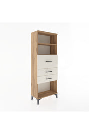 Arges Dolap 2 Raflı 3 Çekmeceli 60x30x163 - S20M058V7A