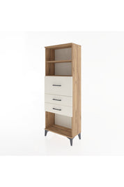 Arges Dolap 2 Raflı 3 Çekmeceli 60x30x163 - S20M058V7A