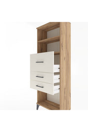 Arges Dolap 2 Raflı 3 Çekmeceli 60x30x163 - S20M058V7A