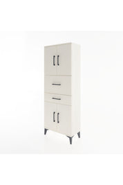 Arges Dolap 3 Raflı 2 Çekmeceli 4 Kapaklı 60x30x163 - S20M059V1A