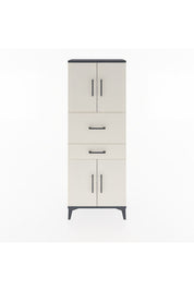 Arges Dolap 3 Raflı 2 Çekmeceli 4 Kapaklı 60x30x163 - S20M059V4A