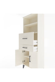 Arges Dolap 3 Raflı 2 Çekmeceli 2 Kapaklı 60x30x163 - S20M060V1A