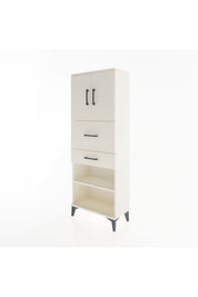 Arges Dolap 3 Raflı 2 Çekmeceli 2 Kapaklı 60x30x163 - S20M061V1A