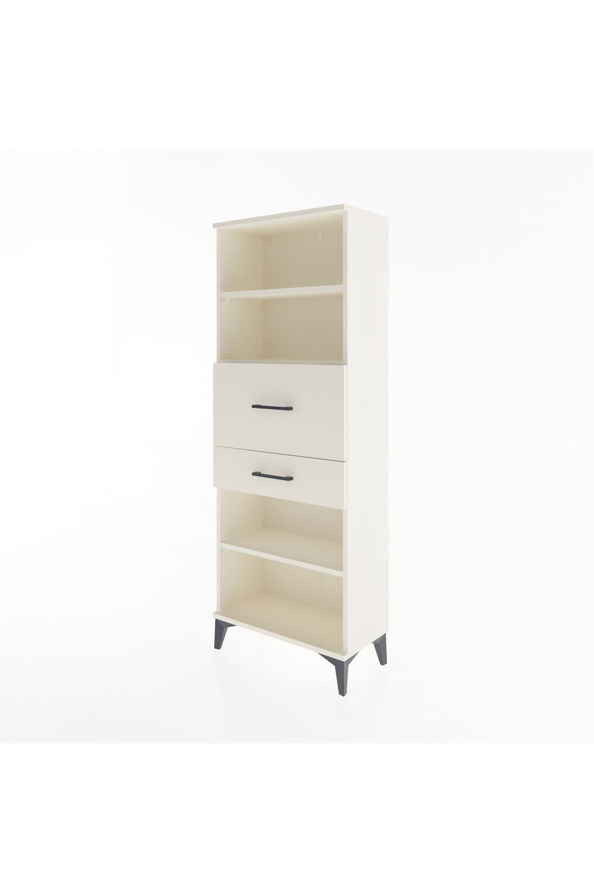 Arges Dolap 3 Raflı 2 Çekmeceli 60x30x163 - S20M062V1A