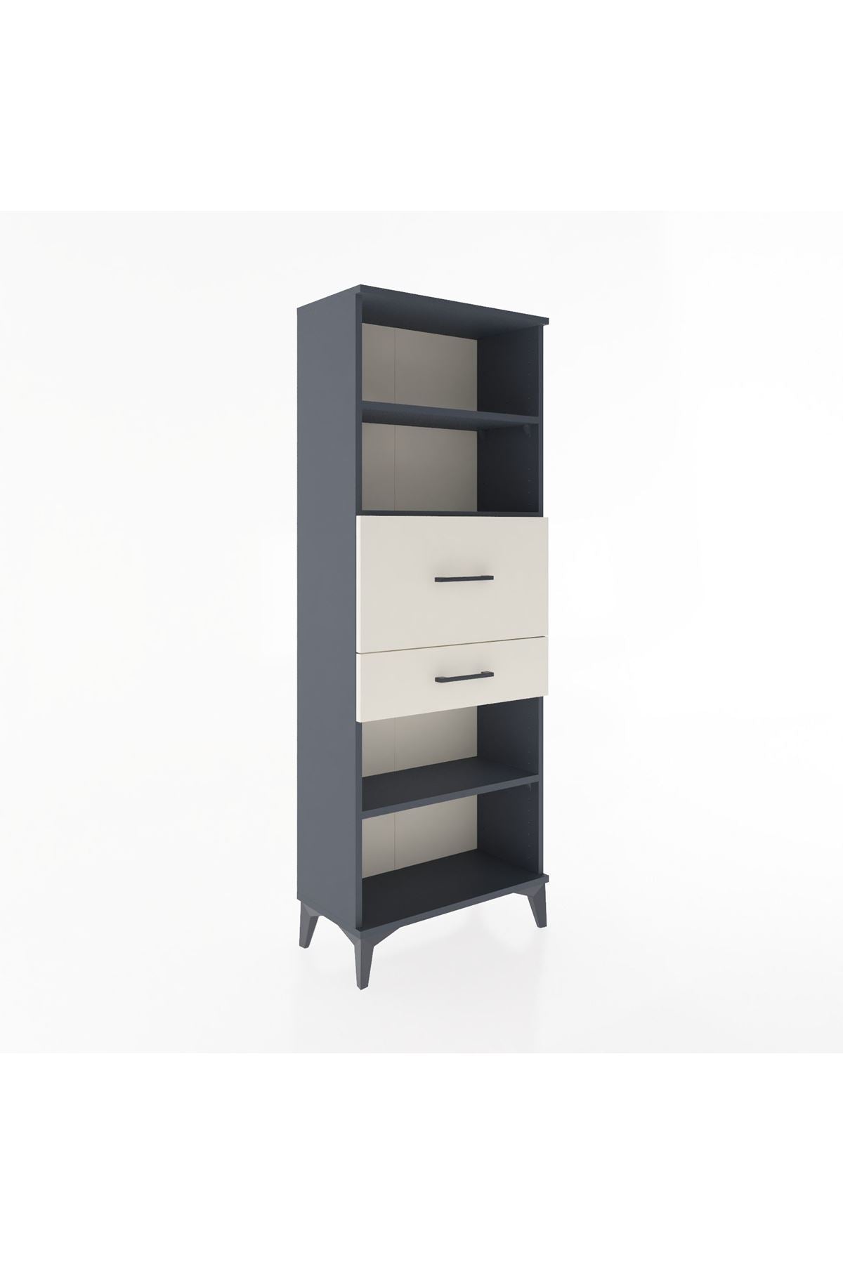 Arges Dolap 3 Raflı 2 Çekmeceli 60x30x163 - S20M062V4A