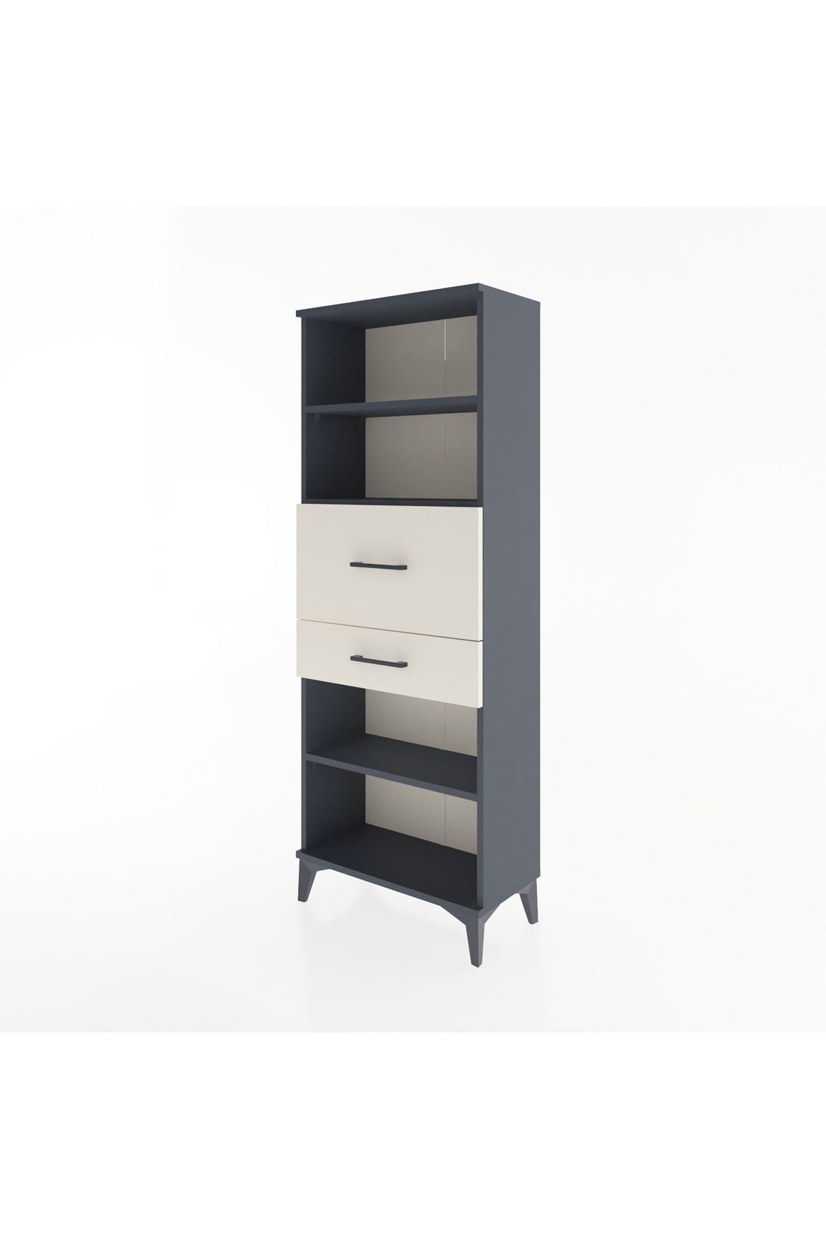 Arges Dolap 3 Raflı 2 Çekmeceli 60x30x163 - S20M062V4A