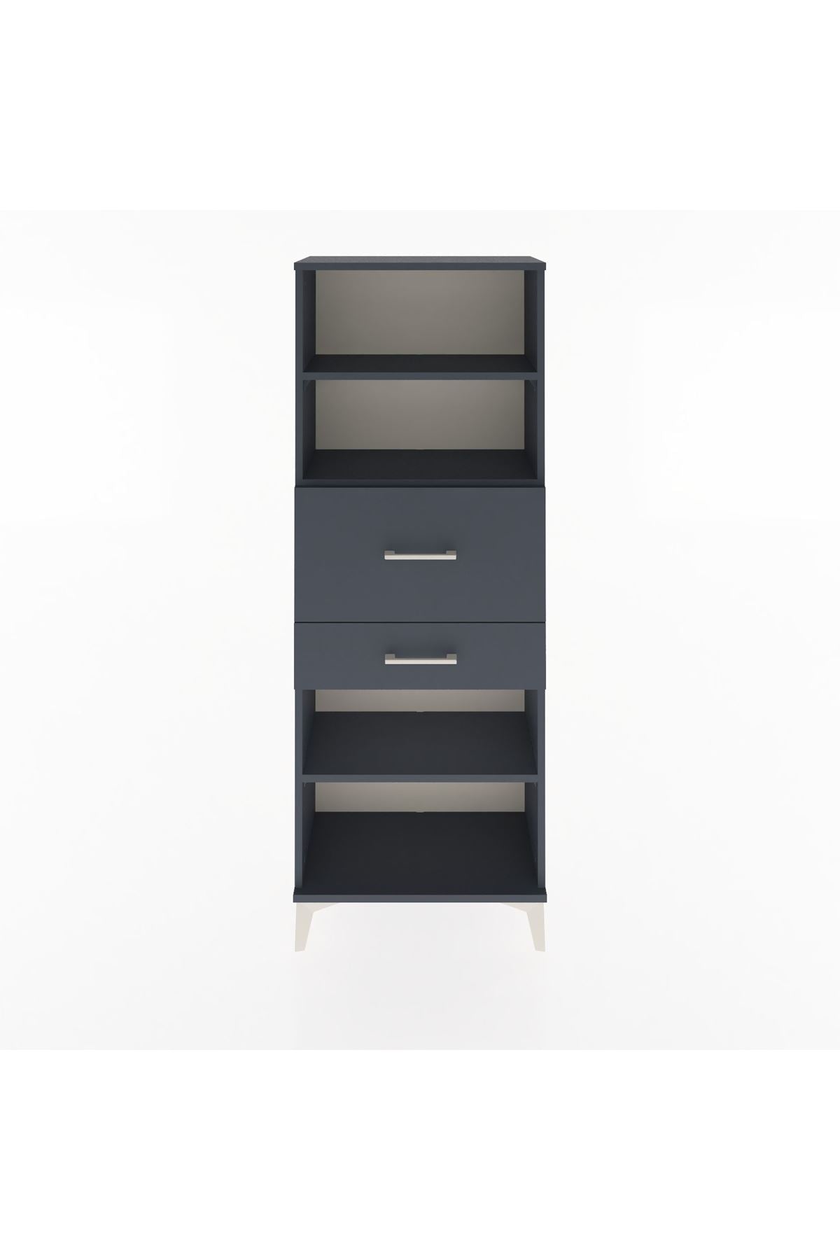 Arges Dolap 3 Raflı 2 Çekmeceli 60x30x163 - S20M062V5A