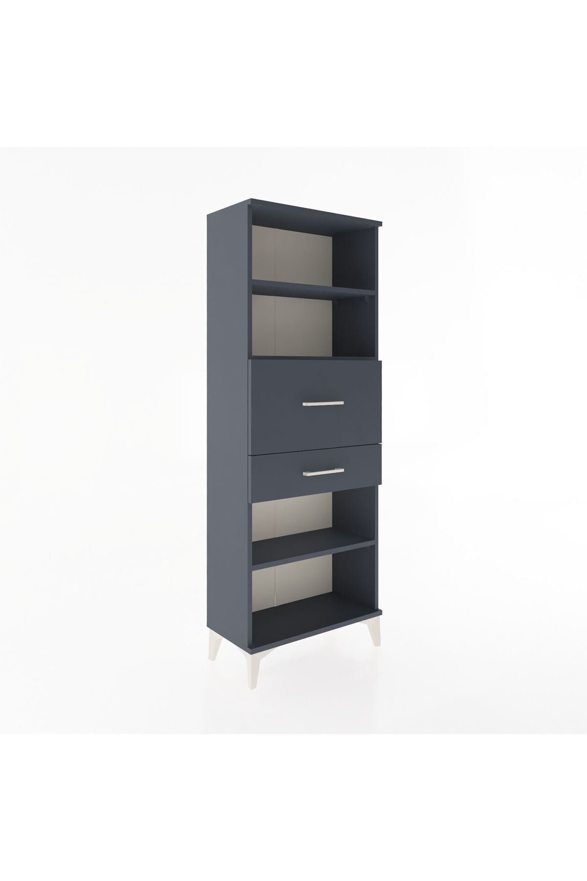 Arges Dolap 3 Raflı 2 Çekmeceli 60x30x163 - S20M062V5A