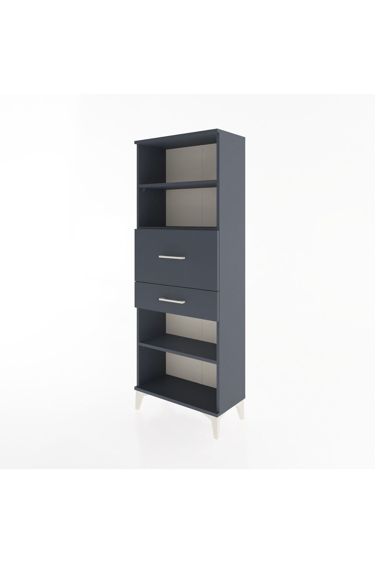 Arges Dolap 3 Raflı 2 Çekmeceli 60x30x163 - S20M062V5A