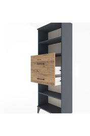 Arges Dolap 3 Raflı 2 Çekmeceli 60x30x163 - S20M062V6A