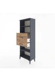 Arges Dolap 3 Raflı 2 Çekmeceli 60x30x163 - S20M062V6A