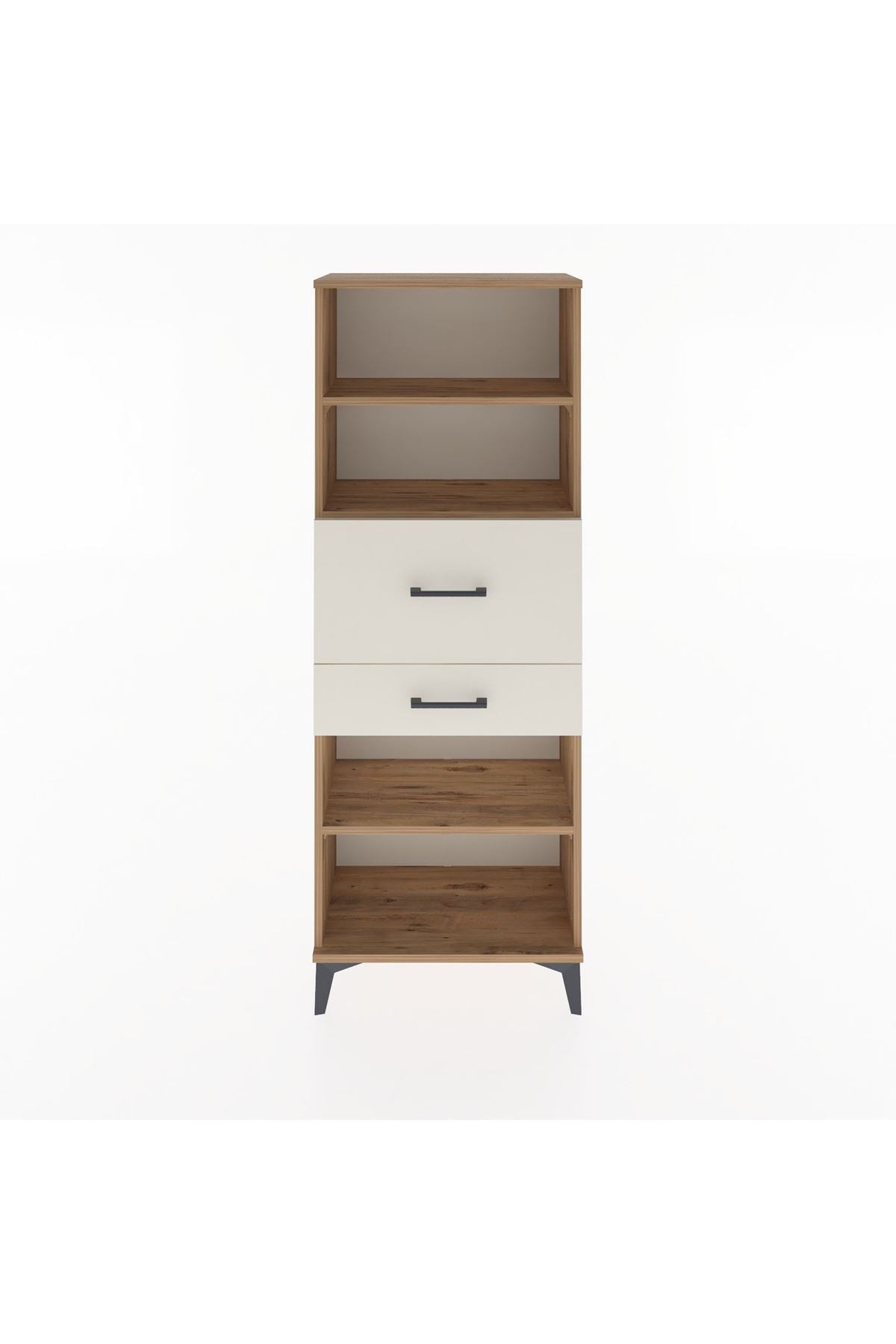 Arges Dolap 3 Raflı 2 Çekmeceli 60x30x163 - S20M062V7A