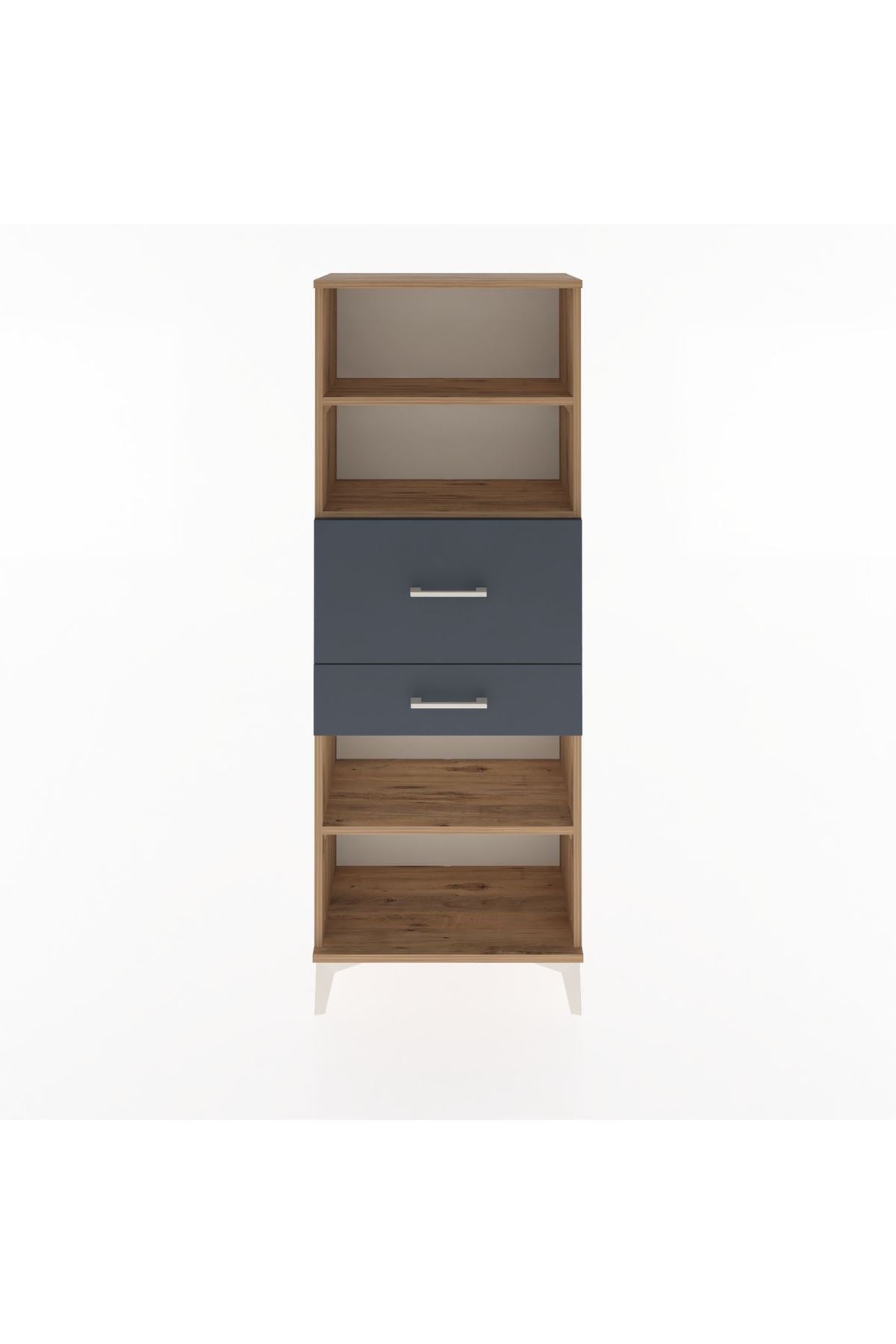 Arges Dolap 3 Raflı 2 Çekmeceli 60x30x163 - S20M062V8A