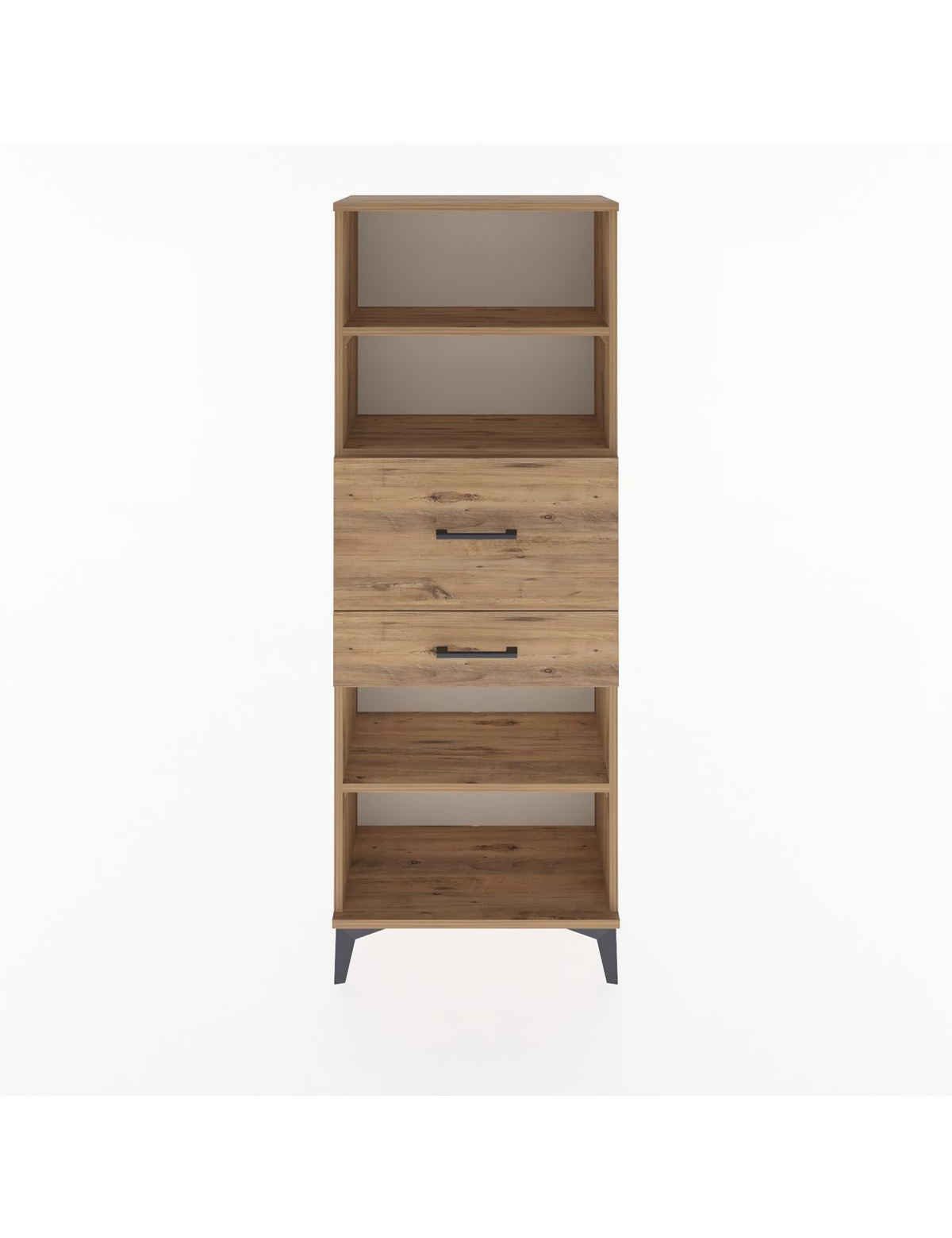 Arges Dolap 3 Raflı 2 Çekmeceli 60x30x163 - S20M062V9A