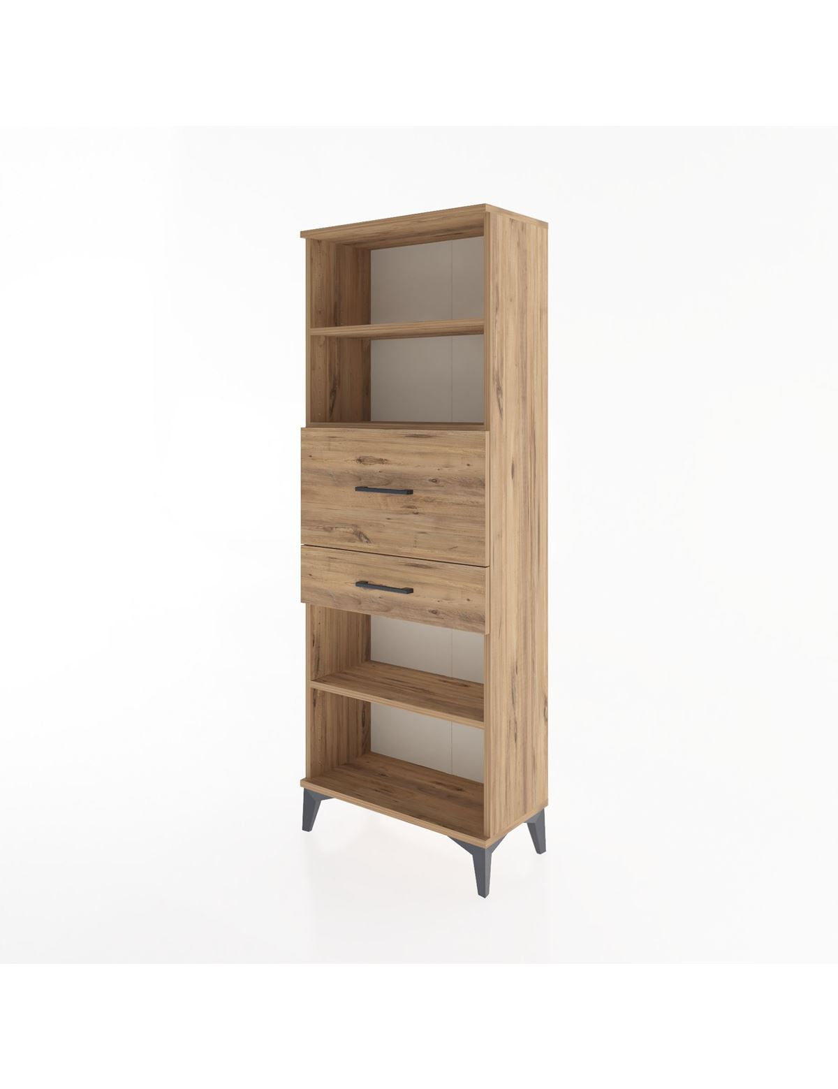 Arges Dolap 3 Raflı 2 Çekmeceli 60x30x163 - S20M062V9A