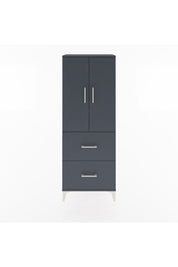 Arges Dolap 3 Raflı 2 Çekmeceli 2 Kapaklı 60x30x163 - S20M063V5A