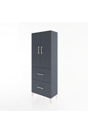 Arges Dolap 3 Raflı 2 Çekmeceli 2 Kapaklı 60x30x163 - S20M063V5A