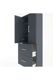 Arges Dolap 3 Raflı 2 Çekmeceli 2 Kapaklı 60x30x163 - S20M063V5A