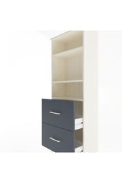 Arges Dolap 3 Raflı 2 Çekmeceli 60x30x163 - S20M064V2A
