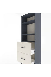 Arges Dolap 3 Raflı 2 Çekmeceli 60x30x163 - S20M064V4A