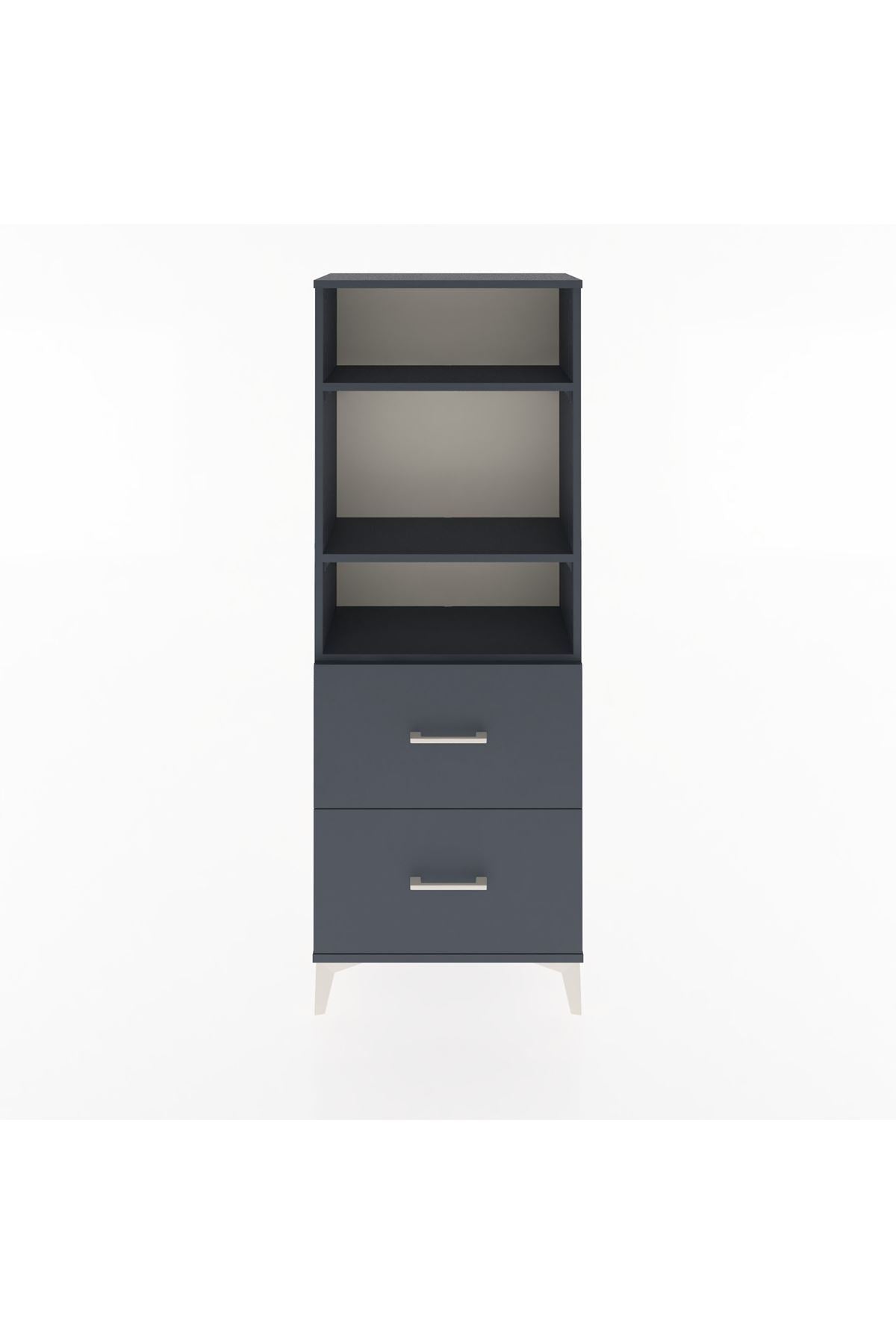 Arges Dolap 3 Raflı 2 Çekmeceli 60x30x163 - S20M064V5A
