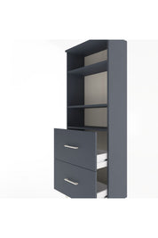 Arges Dolap 3 Raflı 2 Çekmeceli 60x30x163 - S20M064V5A