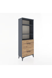 Arges Dolap 3 Raflı 2 Çekmeceli 60x30x163 - S20M064V6A