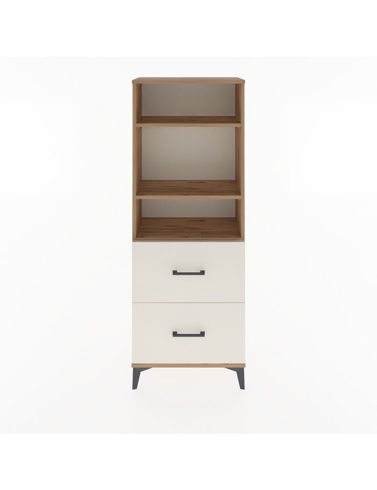 Arges Dolap 3 Raflı 2 Çekmeceli 60x30x163 - S20M064V7A