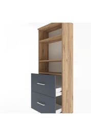 Arges Dolap 3 Raflı 2 Çekmeceli 60x30x163 - S20M064V8A