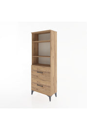 Arges Dolap 3 Raflı 2 Çekmeceli 60x30x163 - S20M064V9A