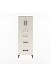 Arges Dolap 2 Raflı 4 Çekmeceli 2 Kapaklı 60x30x163 - S20M065V1A