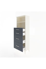 Arges Dolap 2 Raflı 4 Çekmeceli 60x30x163 - S20M066V2A