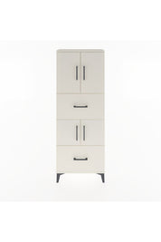 Arges Dolap 3 Raflı 2 Çekmeceli 4 Kapaklı 60x30x163 - S20M067V1A