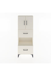 Arges Dolap 3 Raflı 2 Çekmeceli 2 Kapaklı 60x30x163 - S20M069V1A