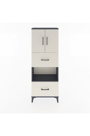 Arges Dolap 3 Raflı 2 Çekmeceli 2 Kapaklı 60x30x163 - S20M069V4A