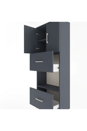 Arges Dolap 3 Raflı 2 Çekmeceli 2 Kapaklı 60x30x163 - S20M069V5A
