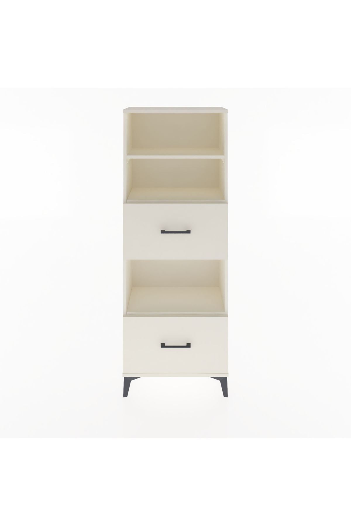 Arges Dolap 3 Raflı 2 Çekmeceli 60x30x163 - S20M070V1A