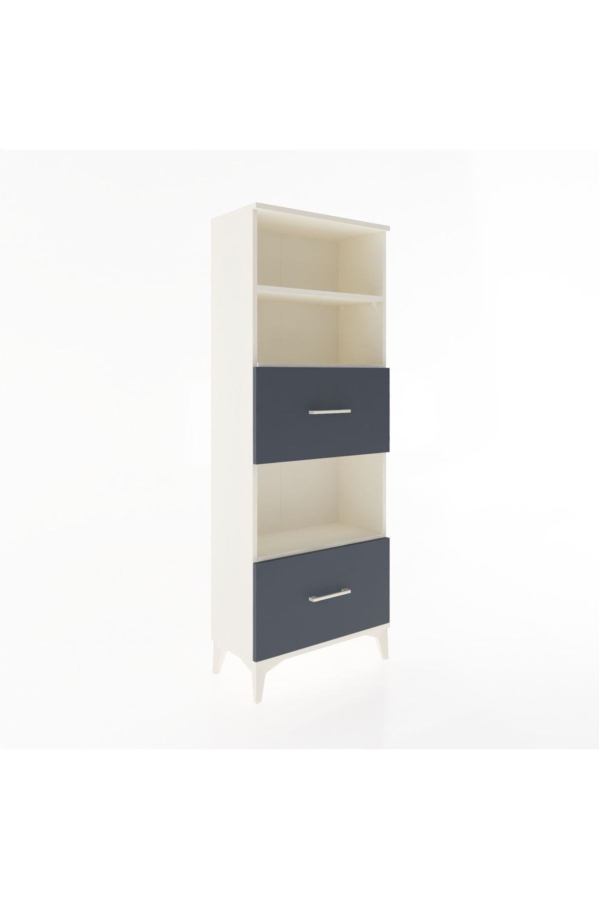 Arges Dolap 3 Raflı 2 Çekmeceli 60x30x163 - S20M070V2A