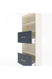 Arges Dolap 3 Raflı 2 Çekmeceli 60x30x163 - S20M070V2A