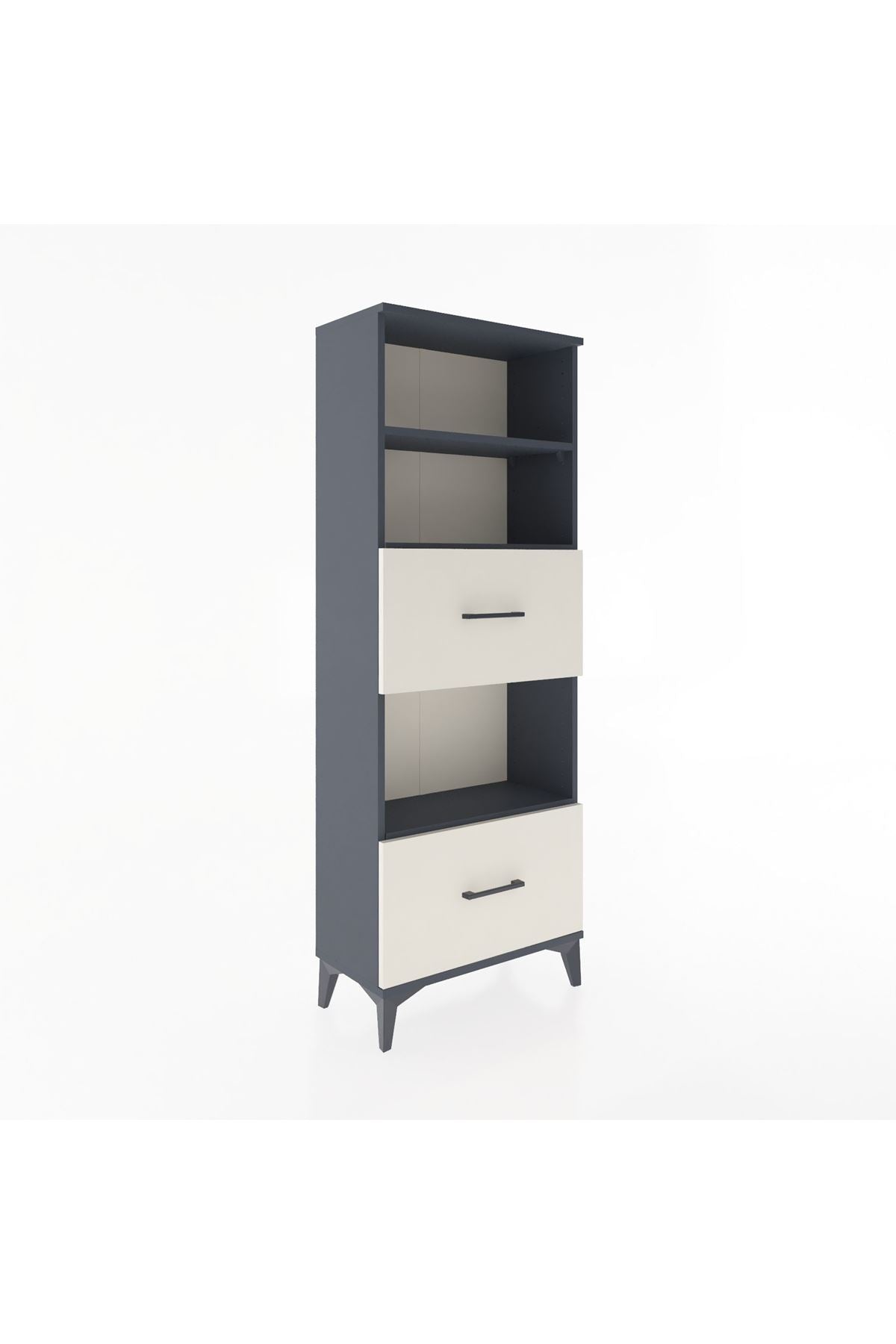 Arges Dolap 3 Raflı 2 Çekmeceli 60x30x163 - S20M070V4A