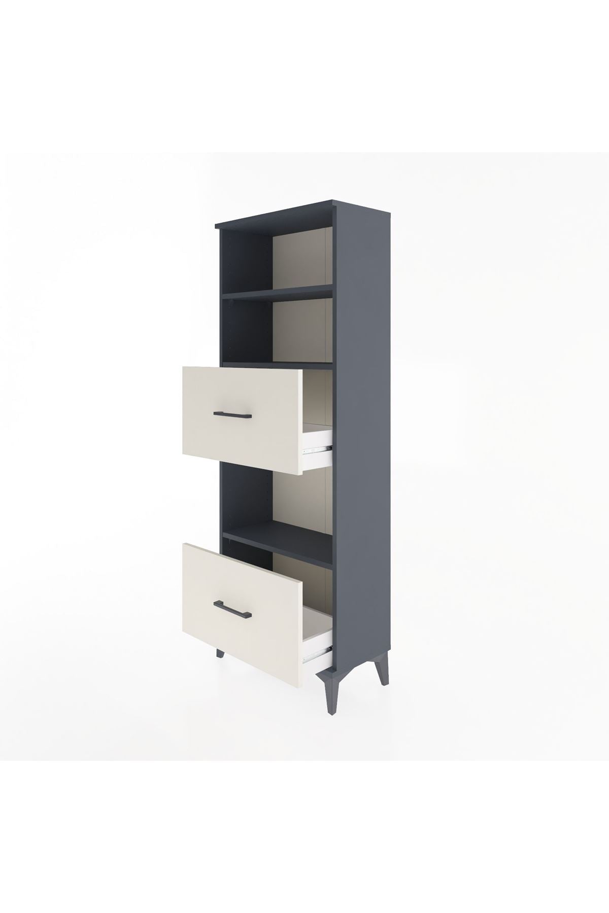Arges Dolap 3 Raflı 2 Çekmeceli 60x30x163 - S20M070V4A