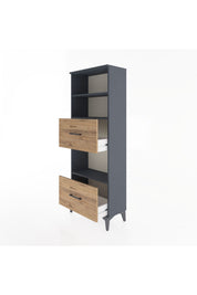 Arges Dolap 3 Raflı 2 Çekmeceli 60x30x163 - S20M070V6A