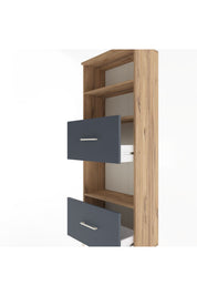 Arges Dolap 3 Raflı 2 Çekmeceli 60x30x163 - S20M070V8A