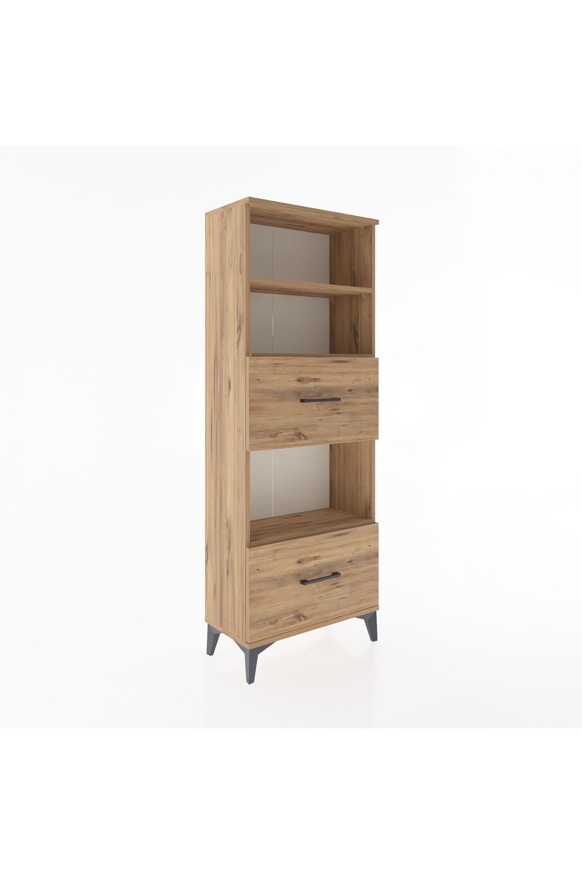 Arges Dolap 3 Raflı 2 Çekmeceli 60x30x163 - S20M070V9A
