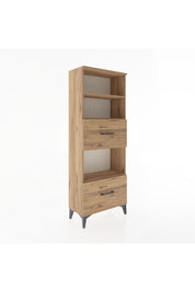 Arges Dolap 3 Raflı 2 Çekmeceli 60x30x163 - S20M070V9A