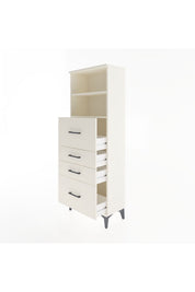 Arges Dolap 2 Raflı 4 Çekmeceli 60x30x163 - S20M072V1A